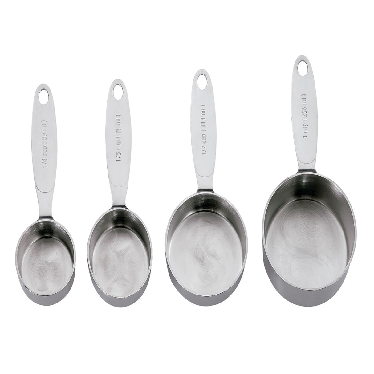 Messbecher im 4er Set (59-79-118-und 236 ml)