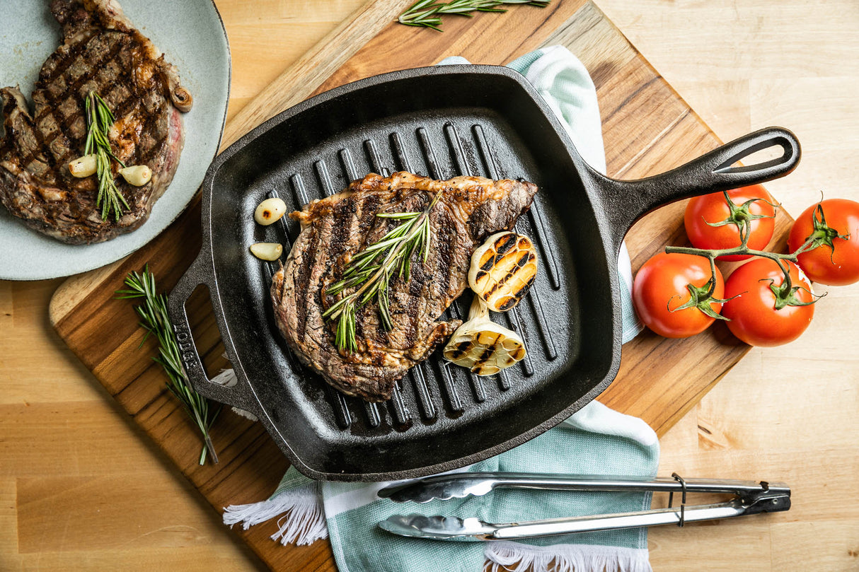 LODGE | Grillpfanne, quadr., CLASSIC, schwarz, Ø 26