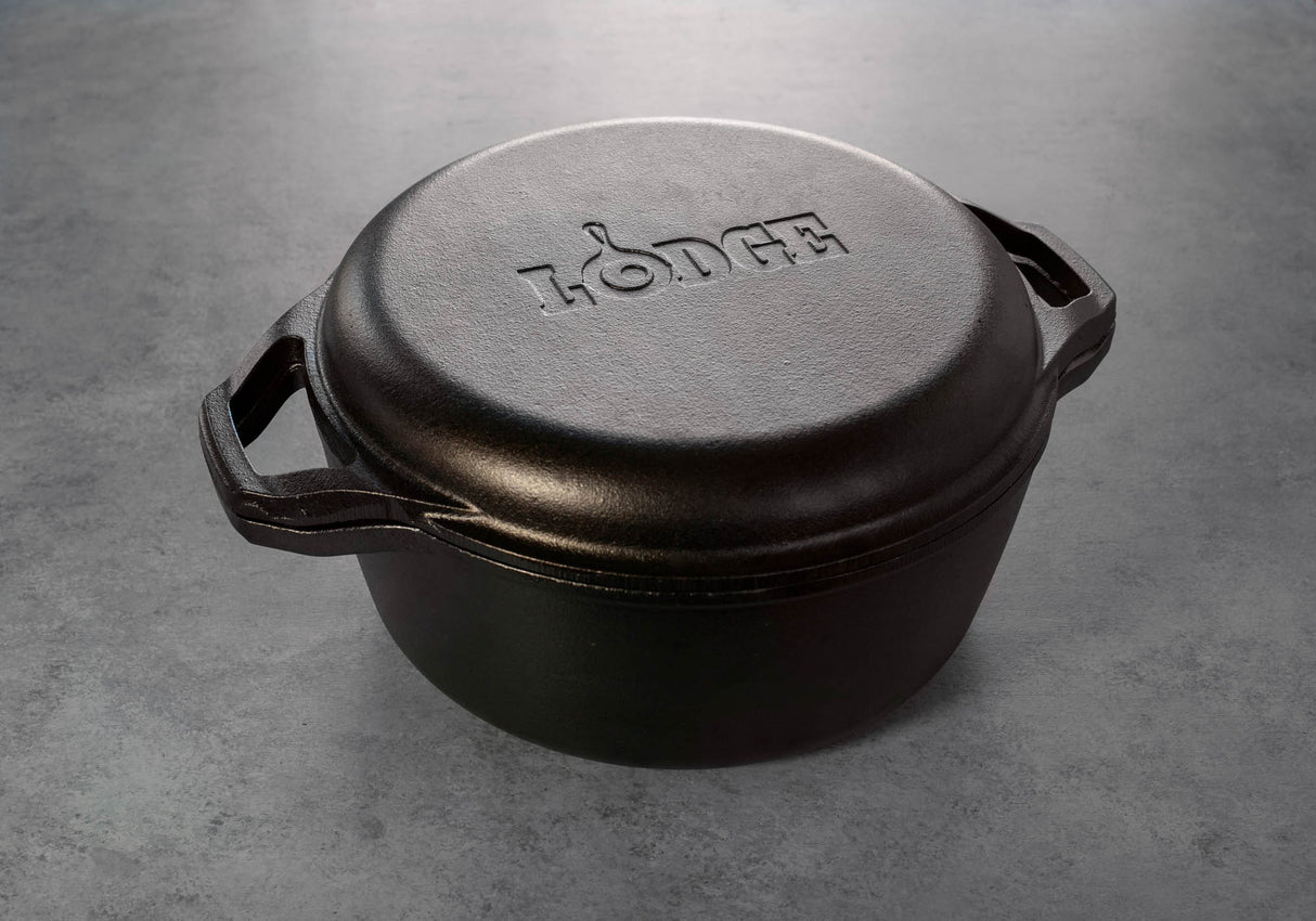 LODGE | Dutch-Oven, Chef, schwarz