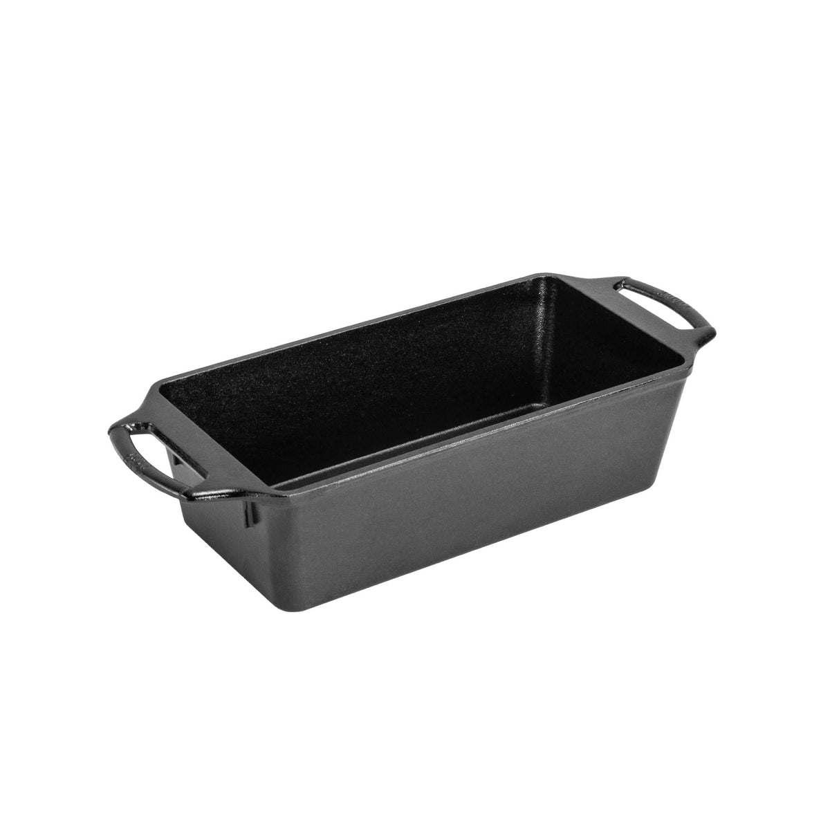 Lodge classic black bread proofing basket with oval shape and woven design for artisan baking.