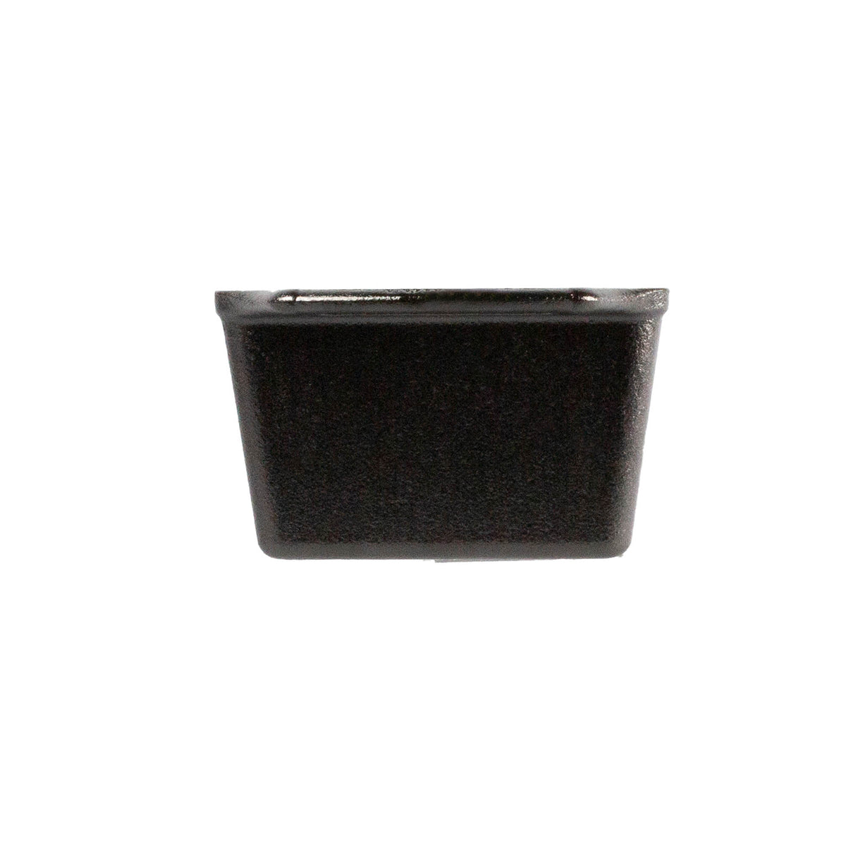 Lodge classic black bread proofing basket with woven design for artisan bread baking.
