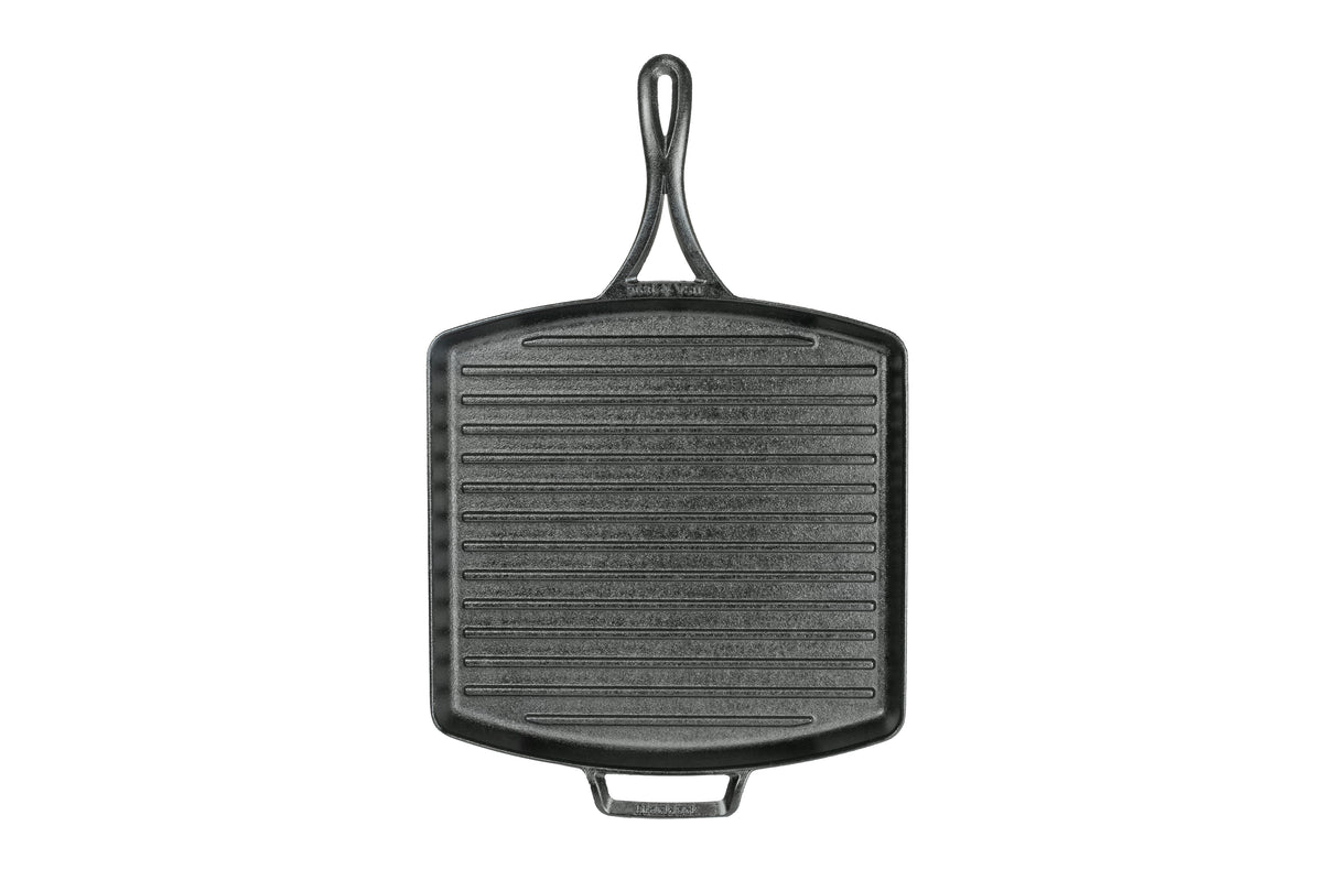 LODGE | Gusseiserne Grillpfanne, quadr., BLACK LOCK