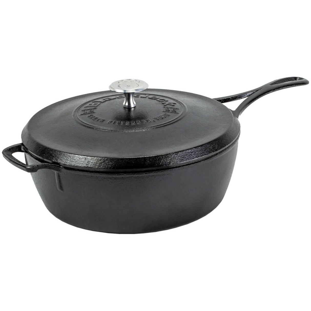LODGE | Gusseiserne Pfanne, BLACK LOCK, schwarz, ti