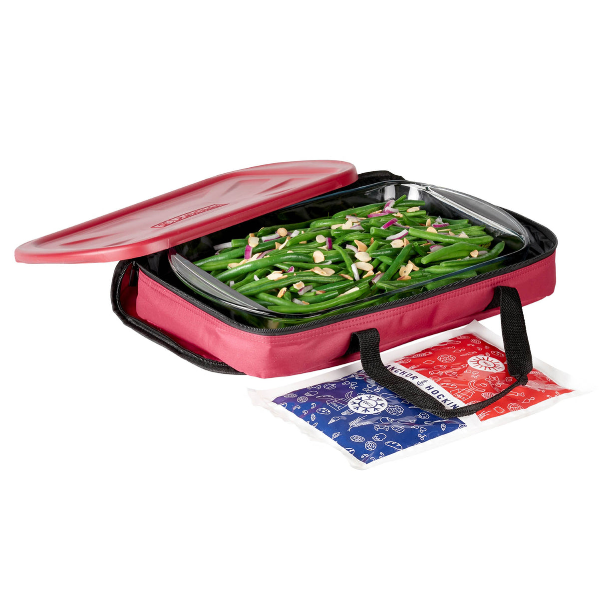 ANCHOR HOCKING | Auflaufform, SET, 3 L