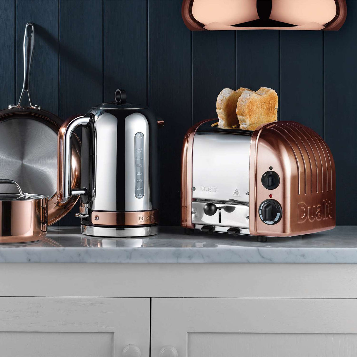 Toaster NEWGEN, Classic, 2-Schlitz, kupfer