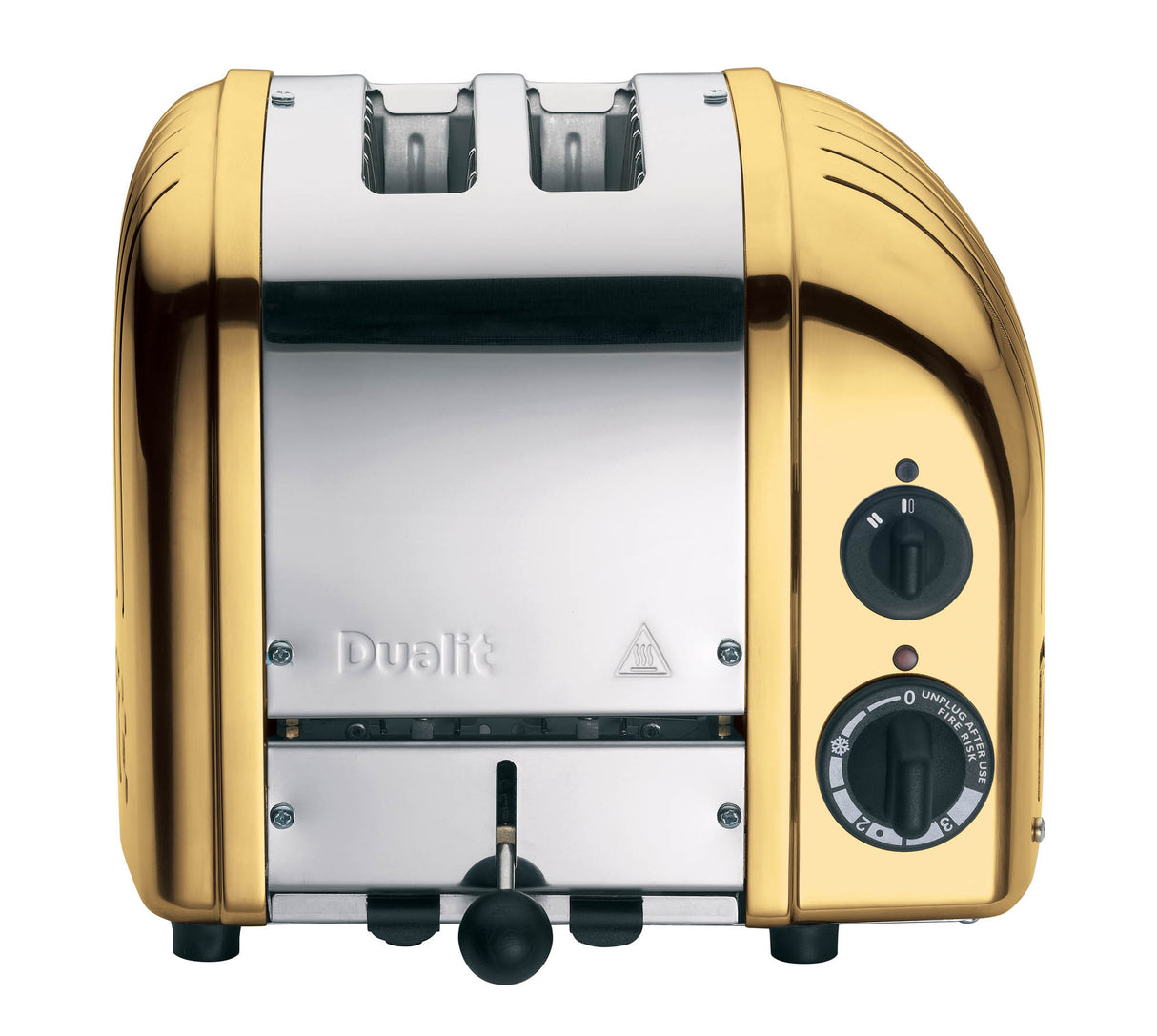 Toaster NEWGEN, Classic, 2-Schlitz, messing