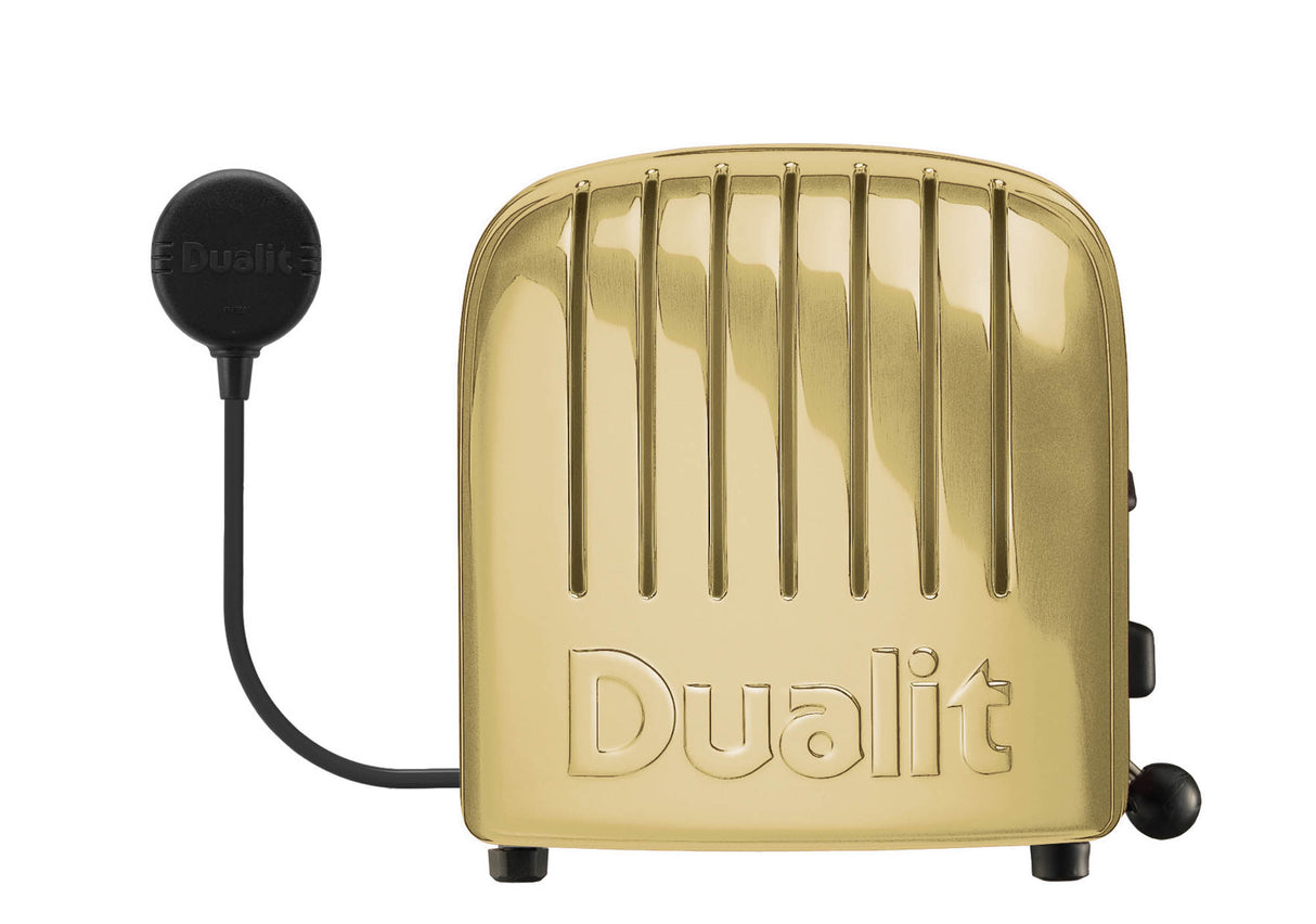 Toaster NEWGEN, Classic, 2-Schlitz, messing