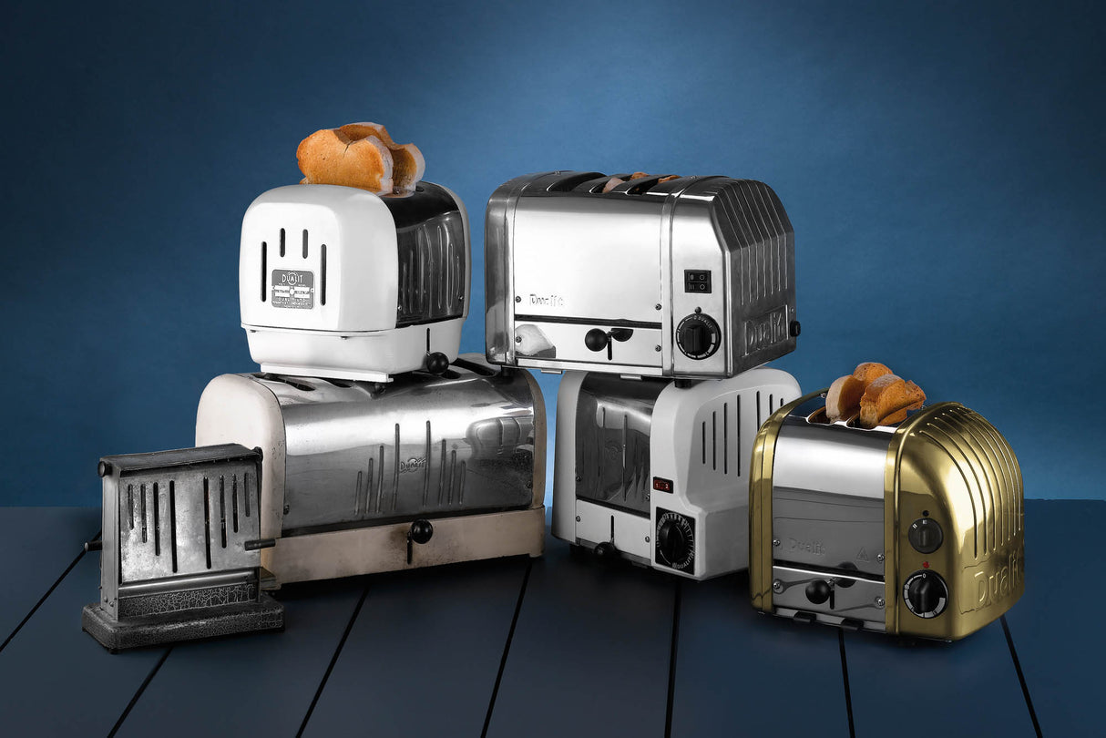 Toaster NEWGEN, Classic, 2-Schlitz, messing