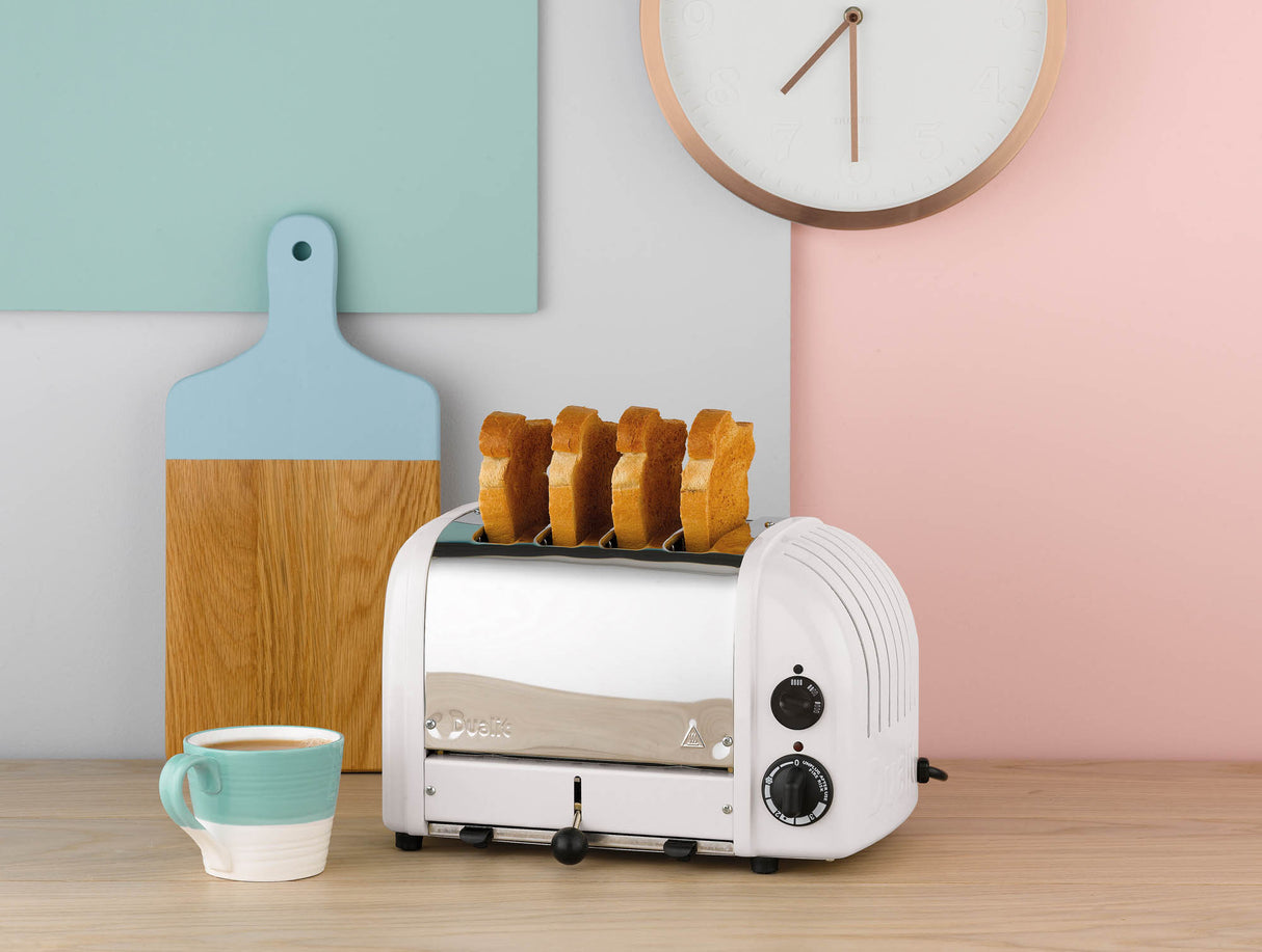 Toaster NEWGEN, Classic, 4-Schlitz, weiß