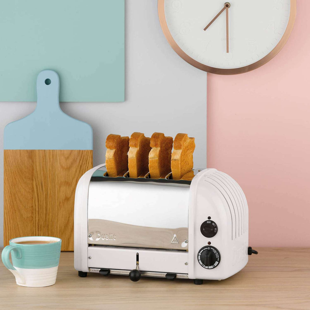Toaster NEWGEN, Classic, 4-Schlitz, weiß
