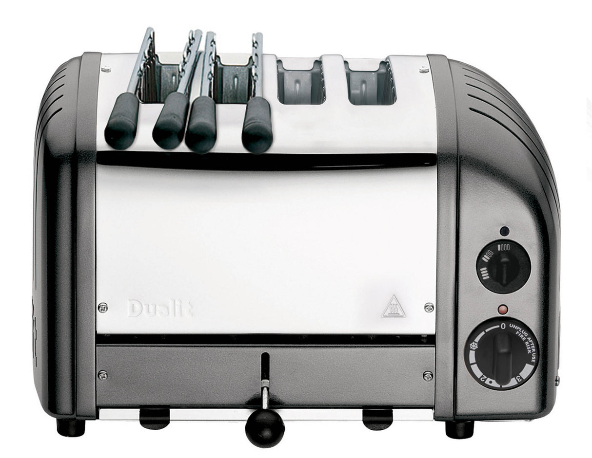 Toaster NEWGEN, Classic, 4-Schlitz, grau