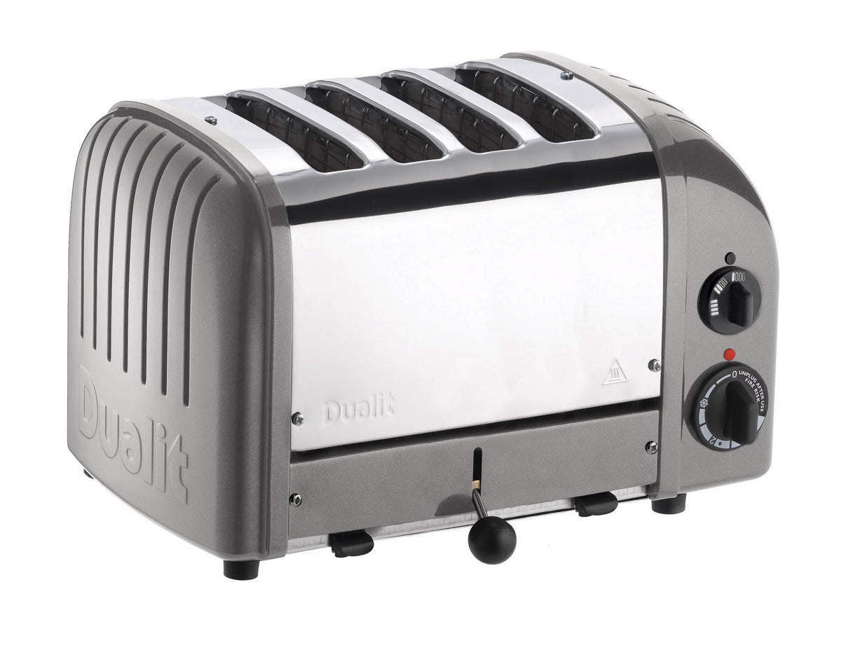 Toaster NEWGEN, Classic, 4-Schlitz, silber