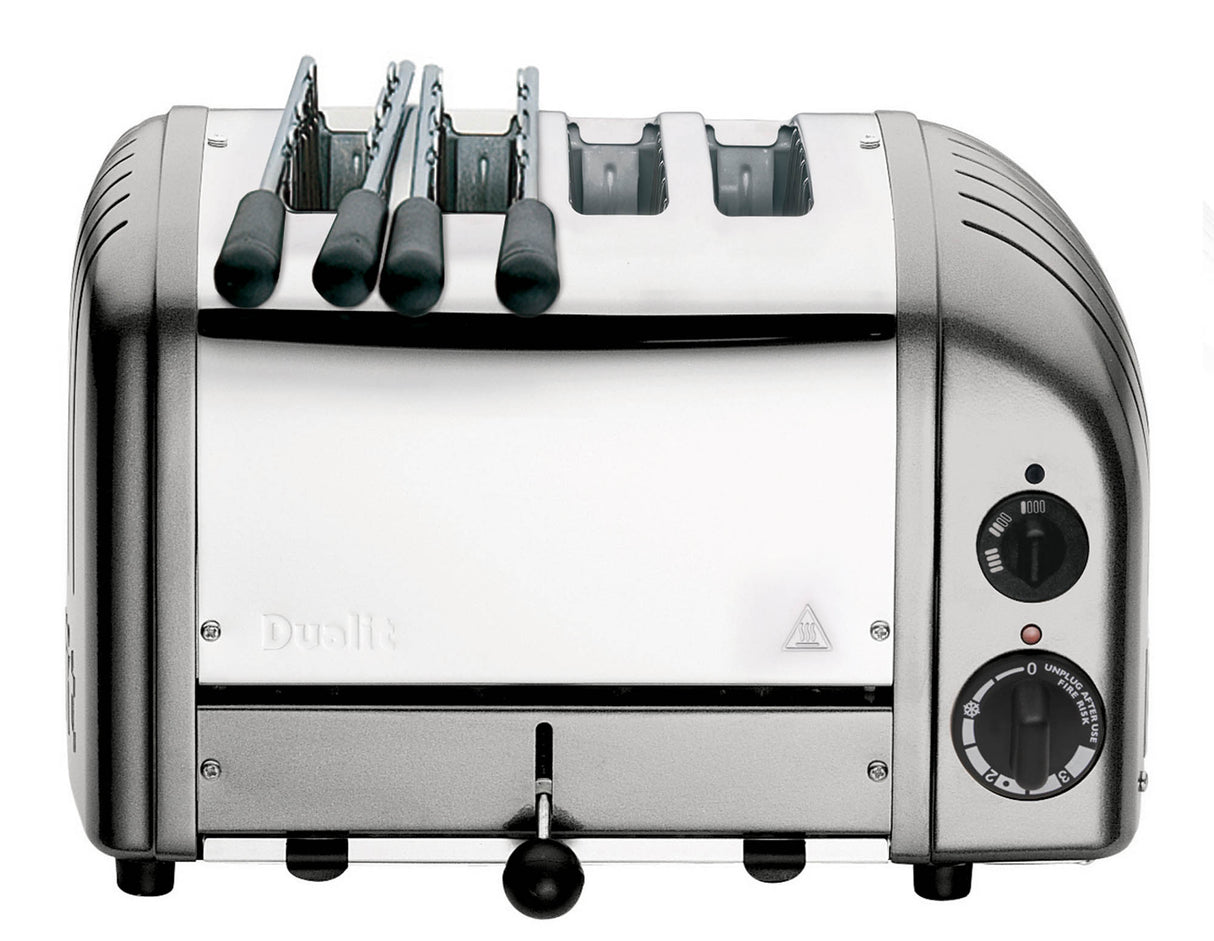 Toaster NEWGEN, Classic, 4-Schlitz, silber