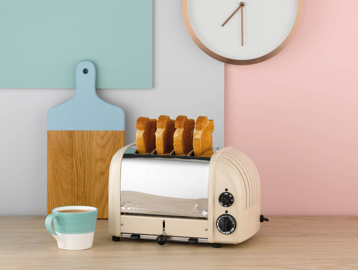 Toaster NEWGEN, Classic, 4-Schlitz, cremeweiß