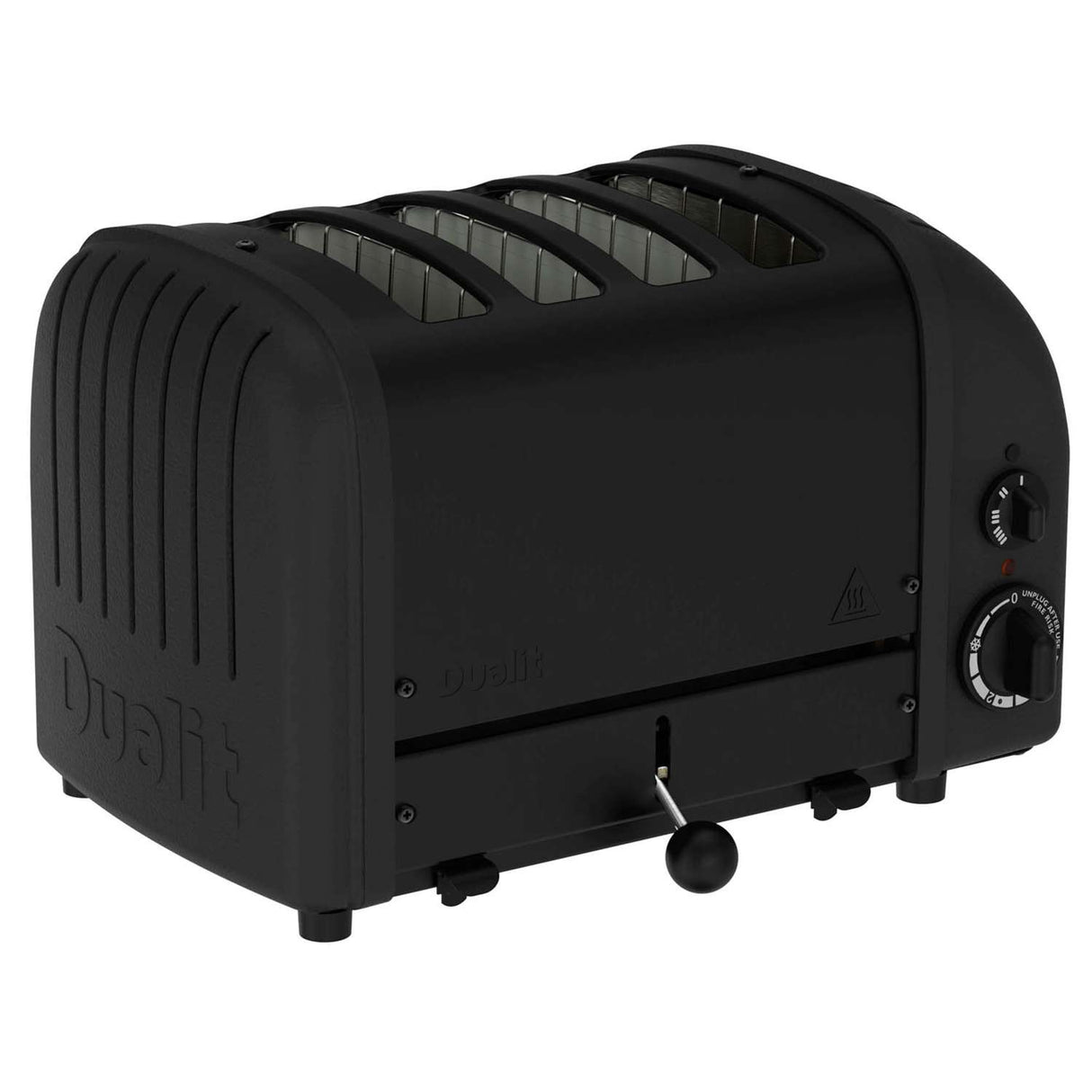 Toaster NEWGEN, Stealth 4-Schlitz, schwarz