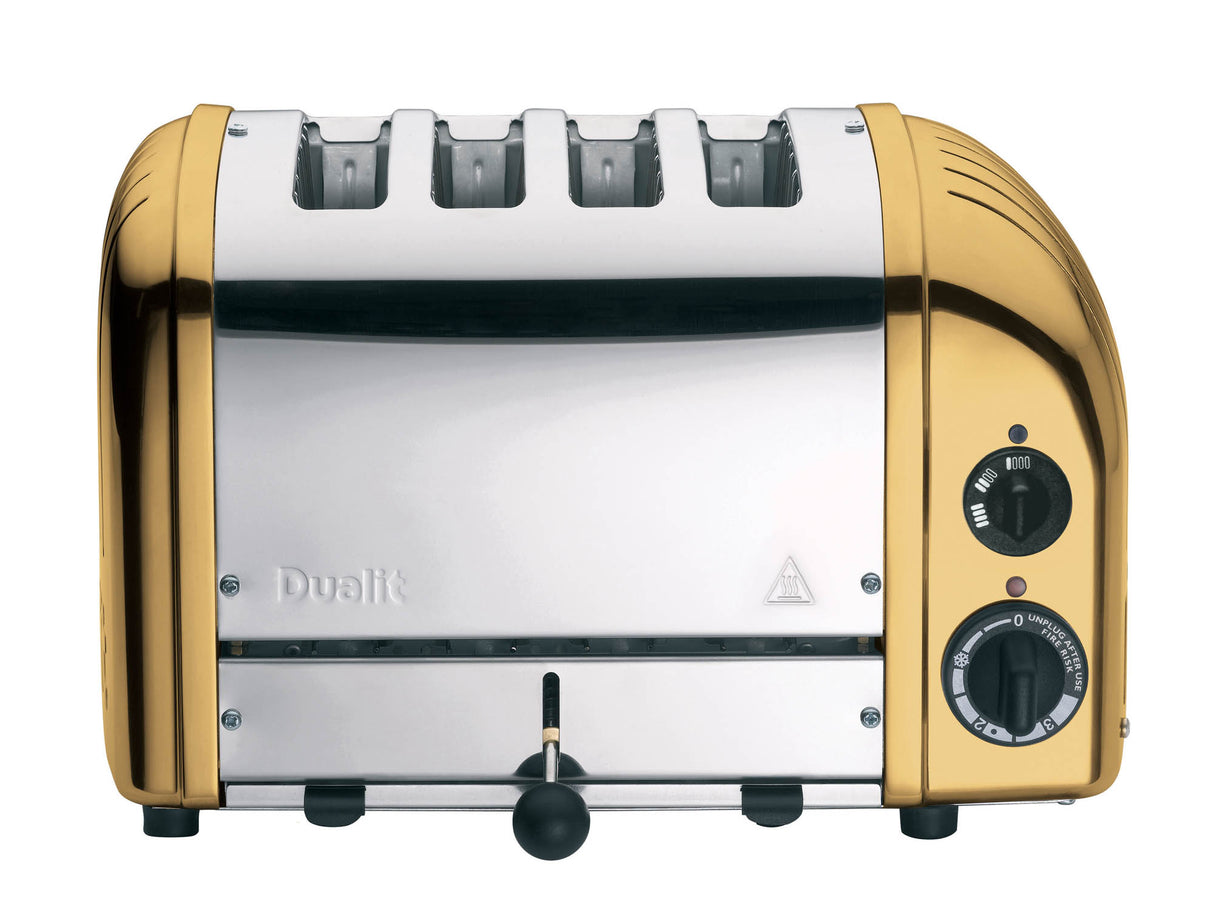 Toaster NEWGEN, Classic, 4-Schlitz, messing
