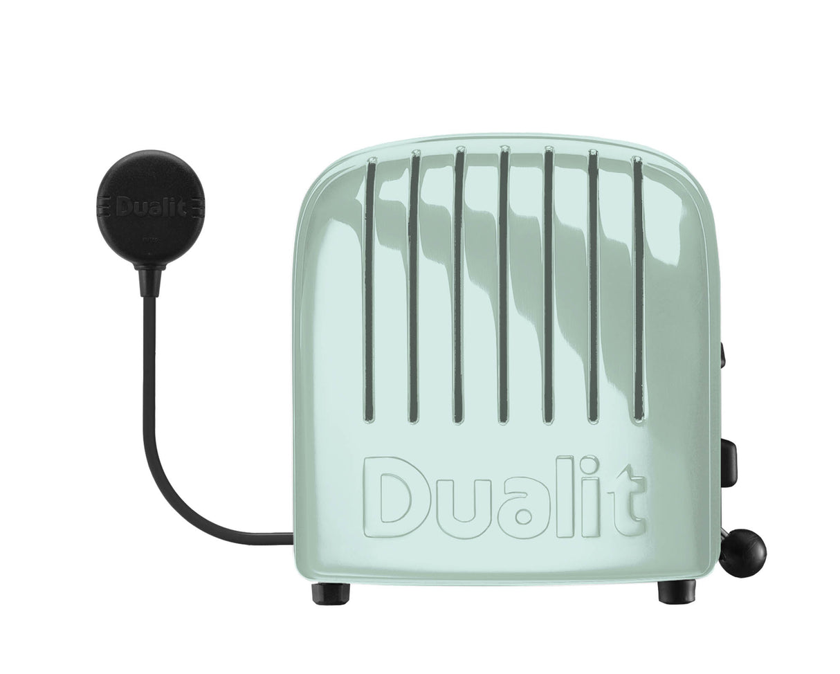 Elektrischer DUALIT Toaster NEWGEN mit Eukalyptus-Design, für 4 Brotscheiben, Edelstahloptik, modernes Küchengerät