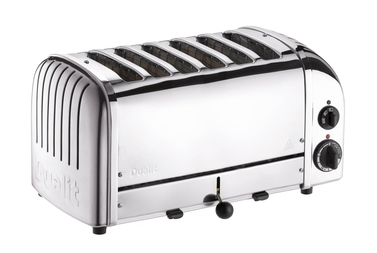 Toaster 2+1 Combi, Classic, 6-Schlitz, poliert