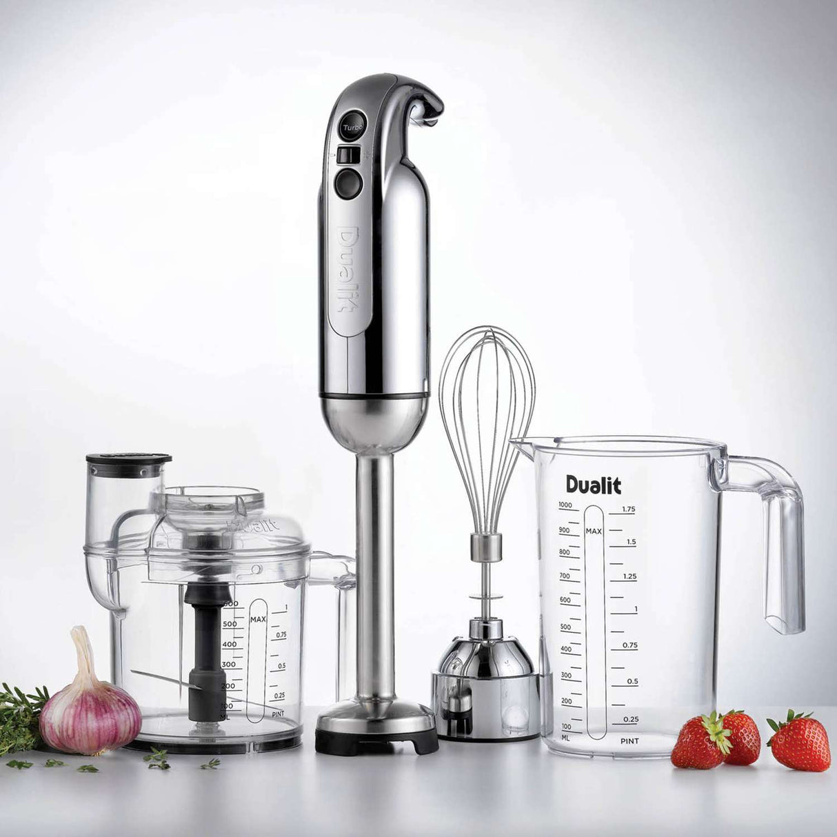 Stabmixer, poliert