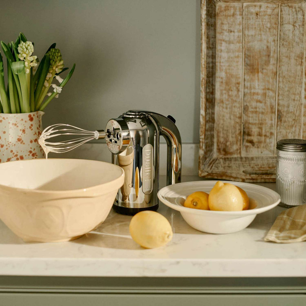 Handmixer, poliert