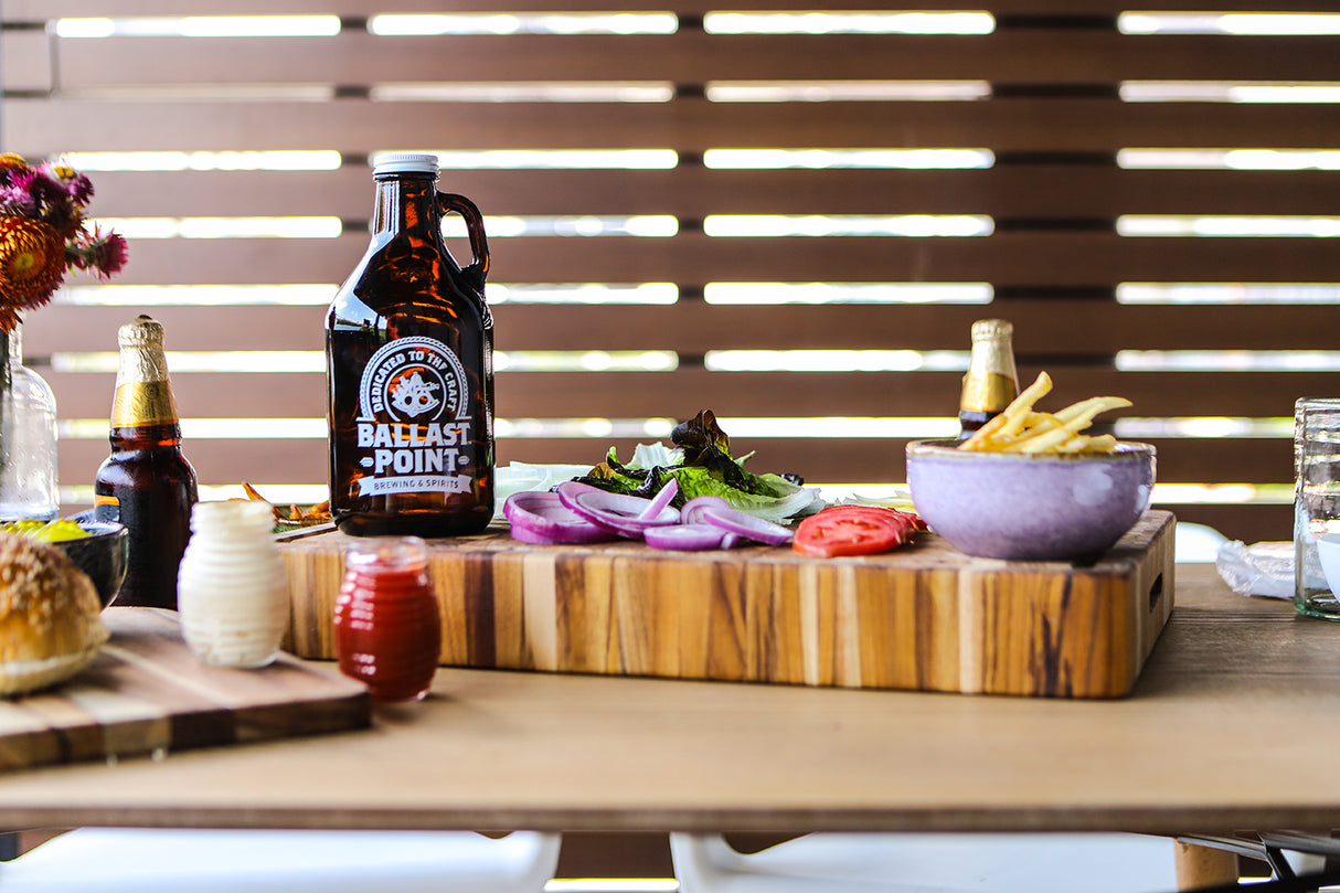 Butcher Block mit Saftrinne, in 2 Größen