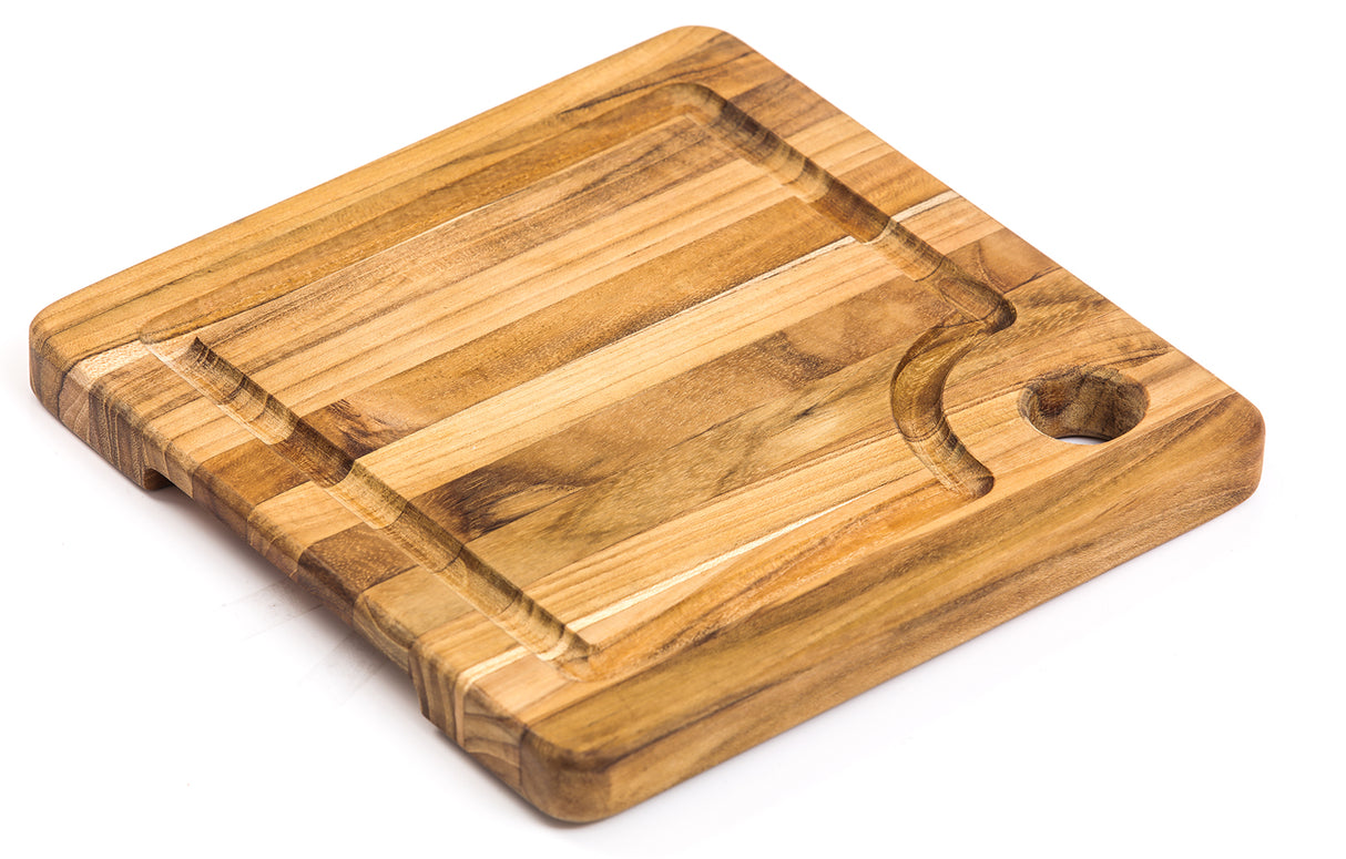 Marine Quadratisches Schneidebrett mit Saftrille