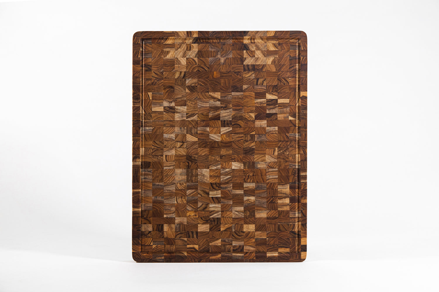 Butcher Block mit Saftrille, Größe L