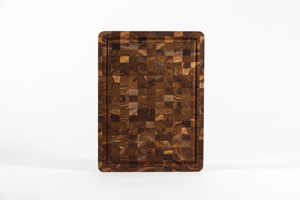 Butcher Block mit Saftrinne, in 2 Größen