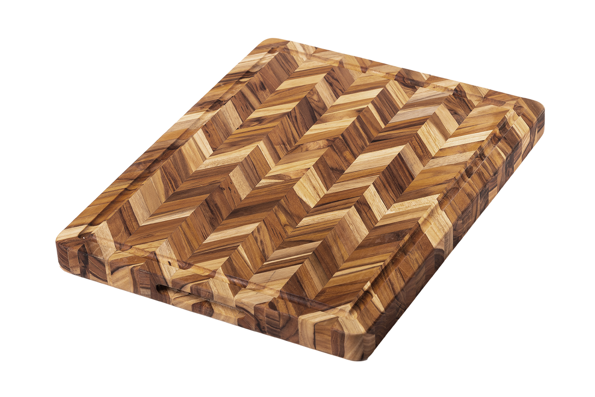 Herringbone Schneidebrett Extradick, in 2 Größen