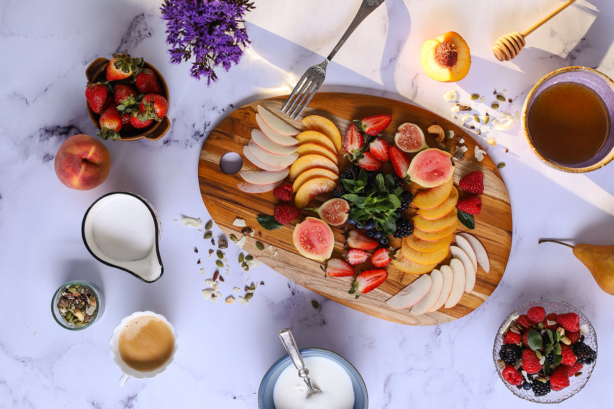 ELEGANT Ovales Schneidebrett, in 2 Größen