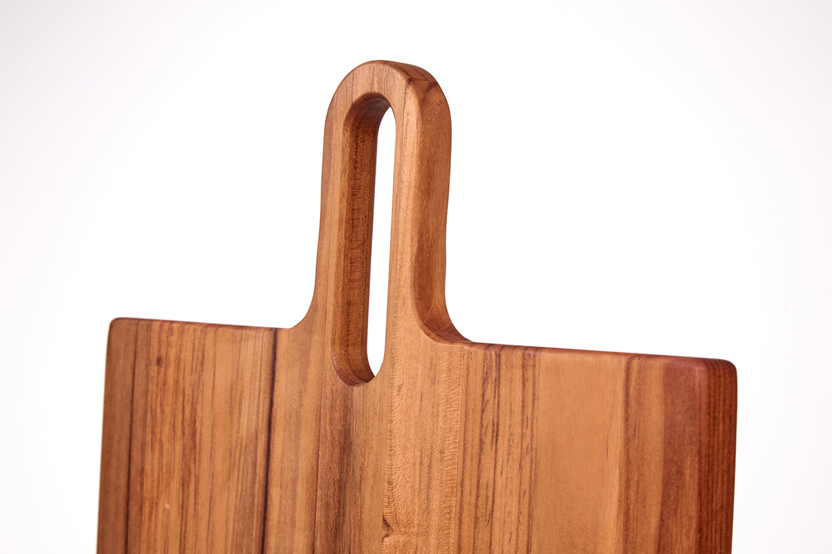 Bistro Quadratisches Servierbrett mit langem Griff