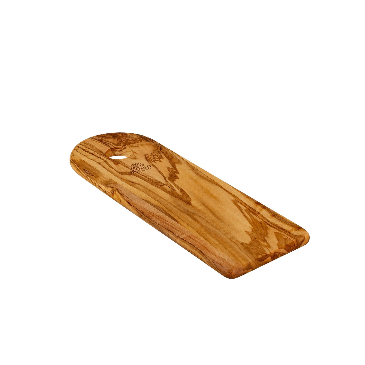 Schneidebrett mit Loch aus Olivenholz