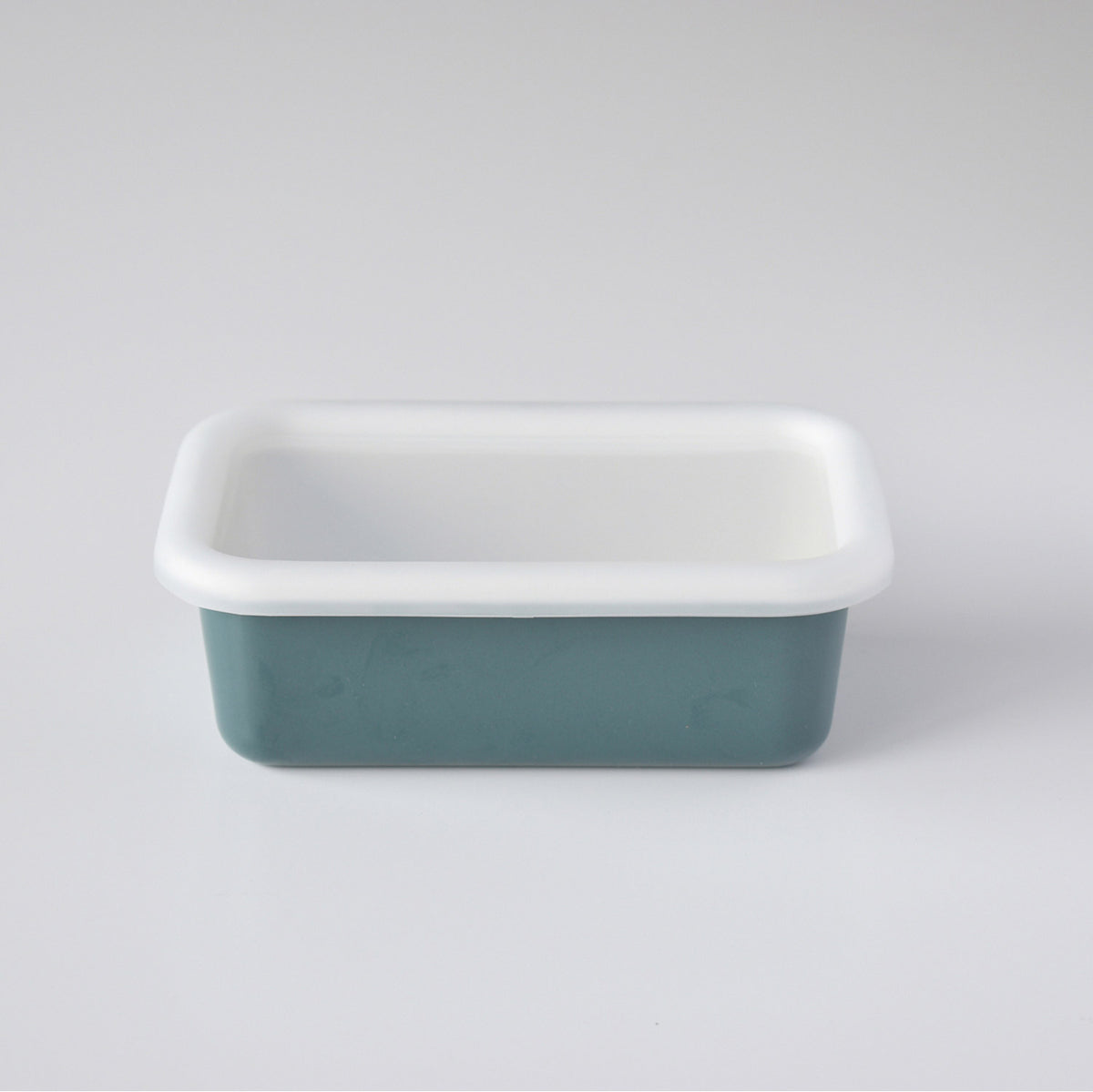 HONEYWARE Color Line emailledosen in smaragd green, 420 ML, with vibrant glazed ceramic surface and rounded shape.