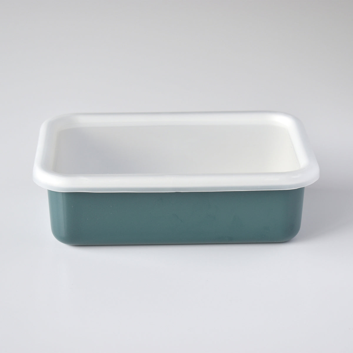 HONEYWARE Color Line emailledosen in smaragd green, 740 ML, with a smooth enamel finish and ergonomic handle.