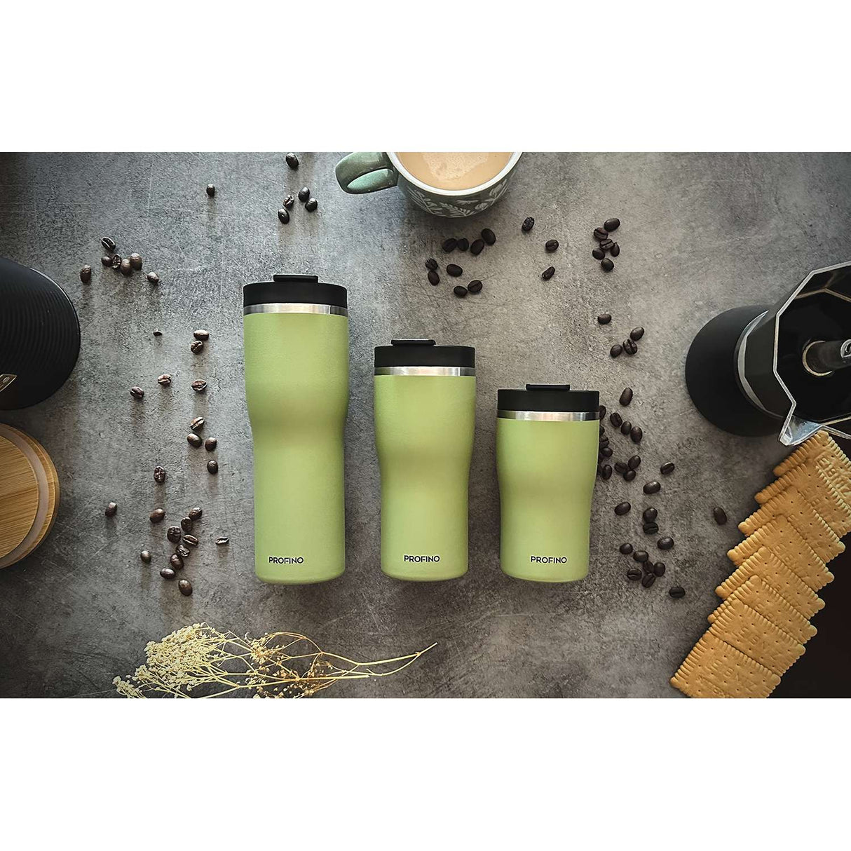 Thermobecher BARISTA, salbei