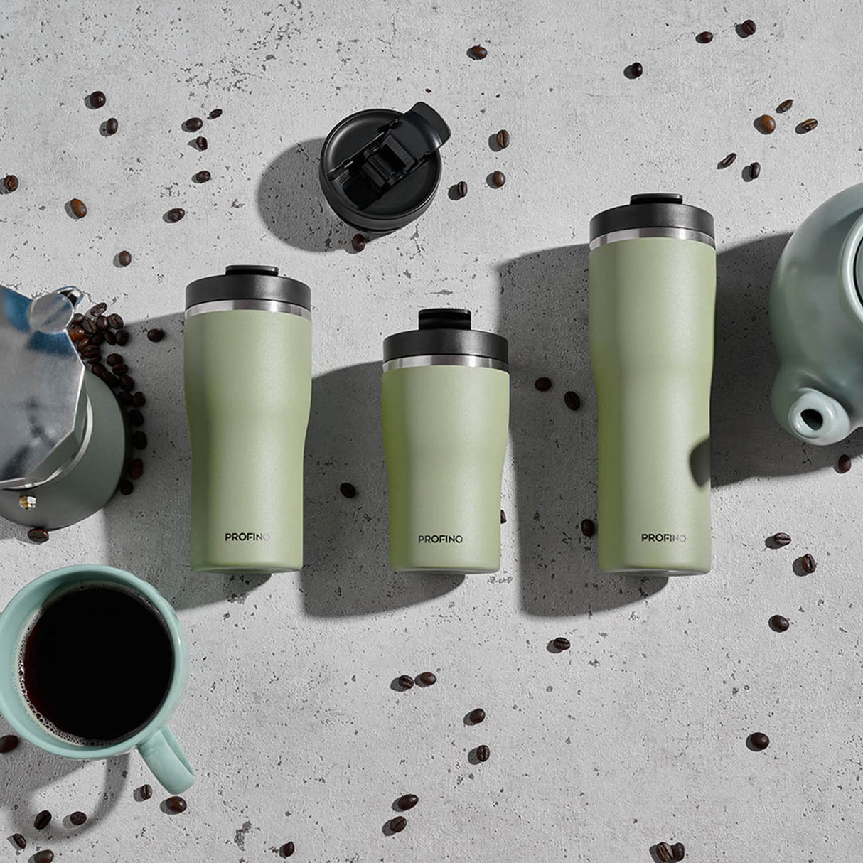 Thermobecher BARISTA, salbei
