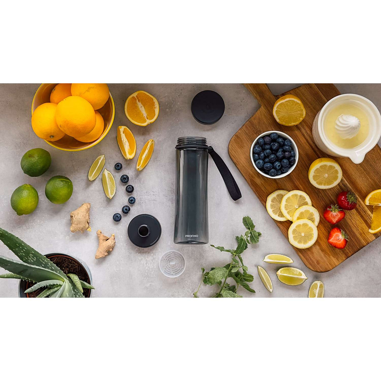 Trinkflasche INFUZE, 600 ML