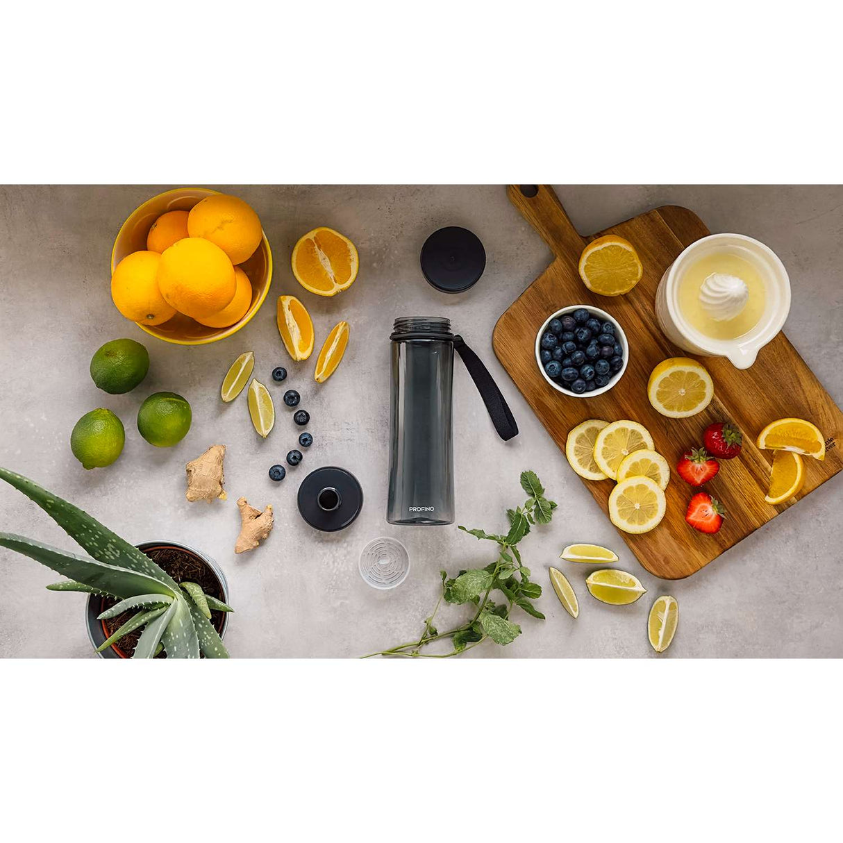 Trinkflasche INFUZE, 600 ML