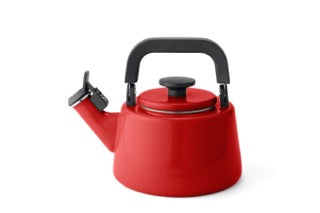 Pfeifender Wasserkessel aus Emaille, 2,1 Liter, Cotton