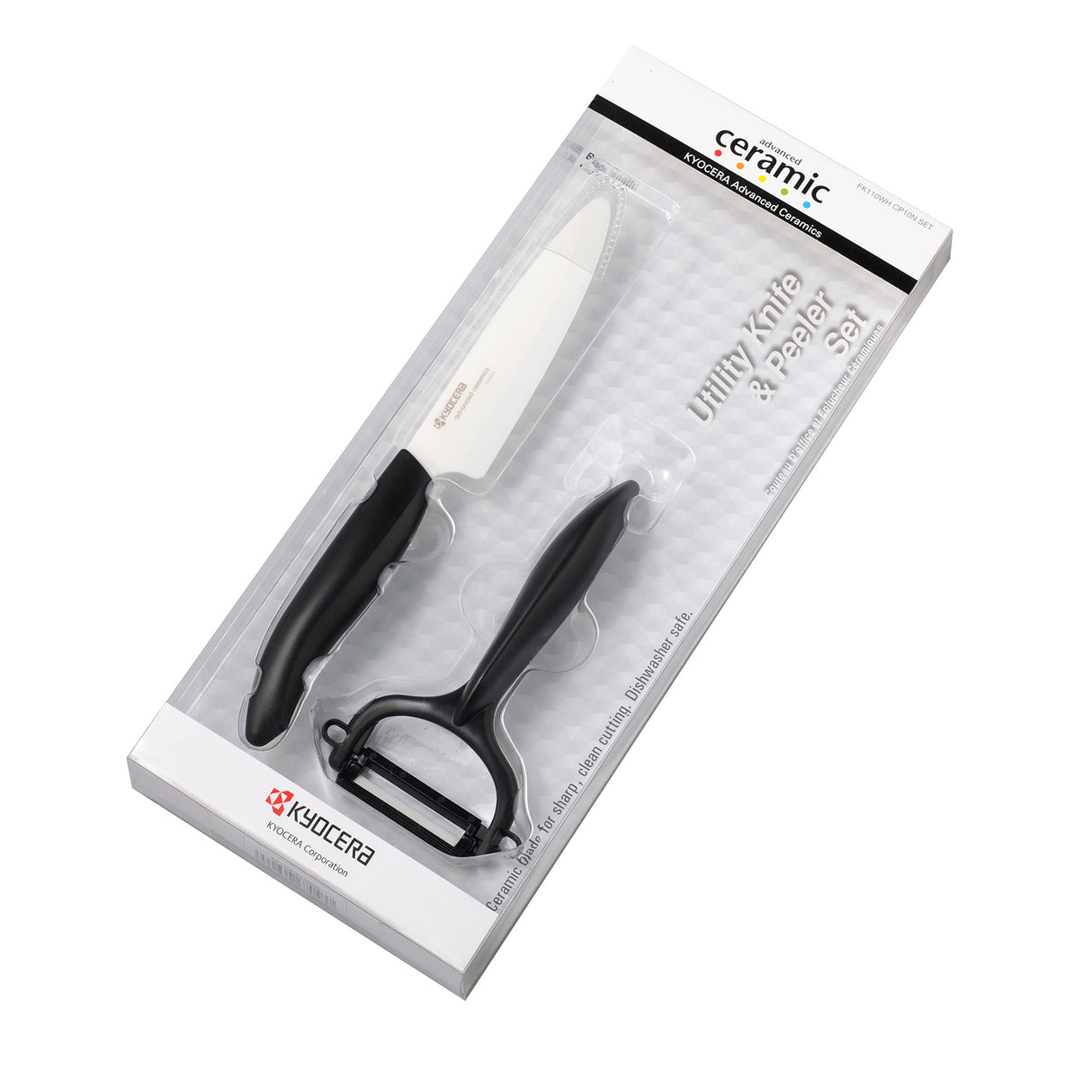 Keramikmesser-Set GEN, Starter: Gemüsemesser mit Schäler