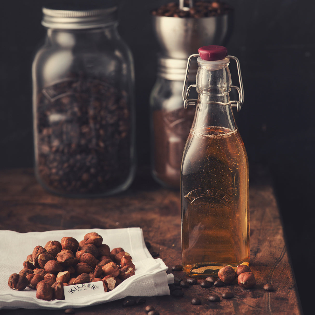 Einkochflasche mit Bügelverschluss