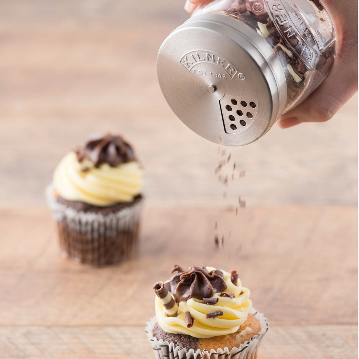 Milchflasche mit Schraubverschluss