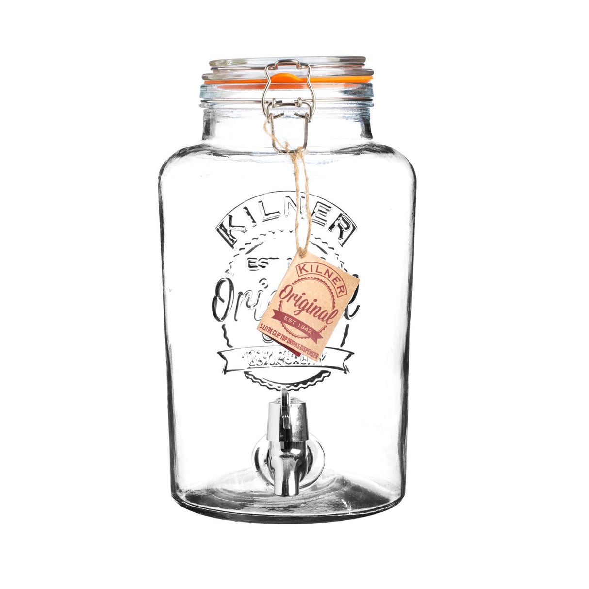 Getränkespender ROUND Bügelverschluss, 5 Liter