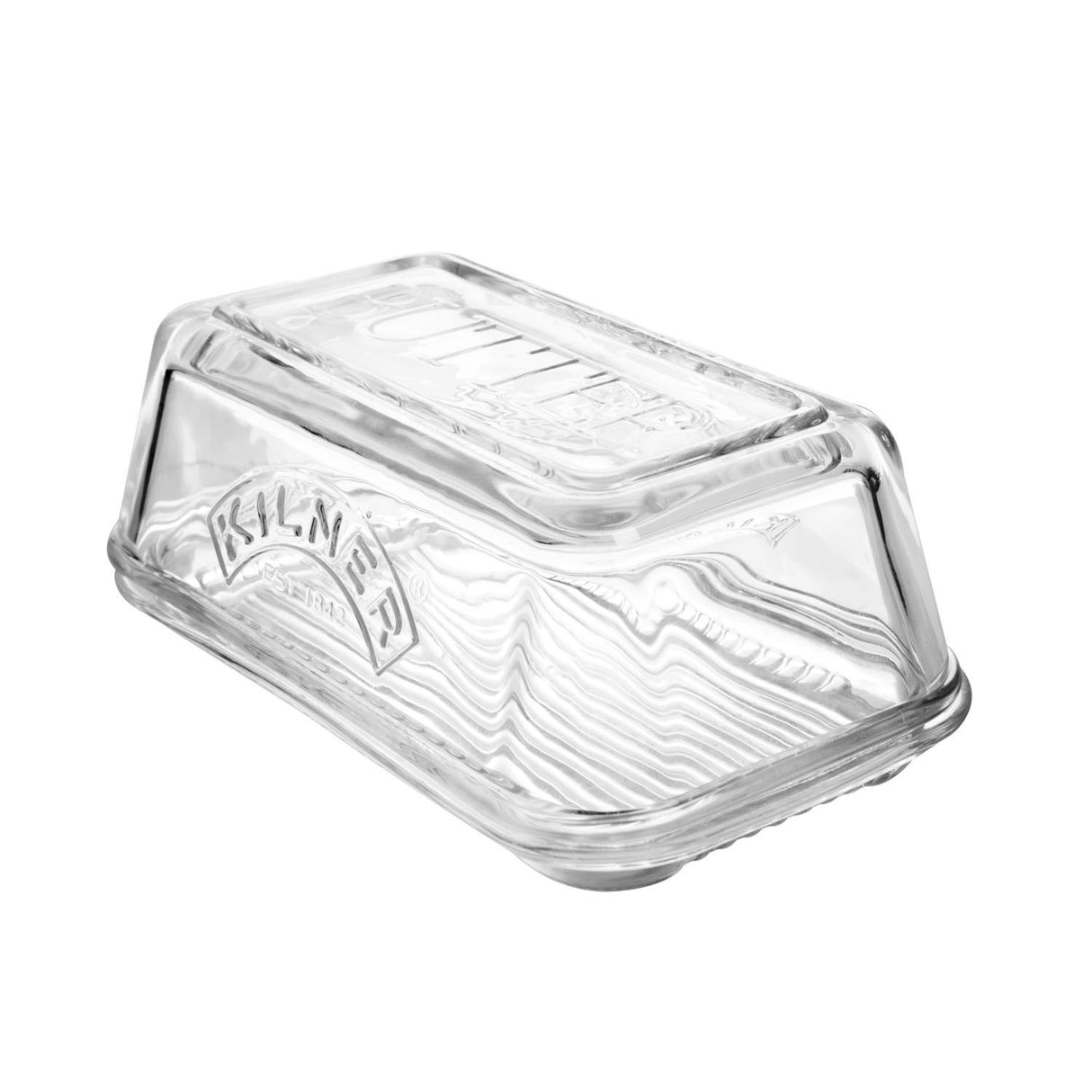Butterglocke aus Glas für 250 g, Länge: 17 cm