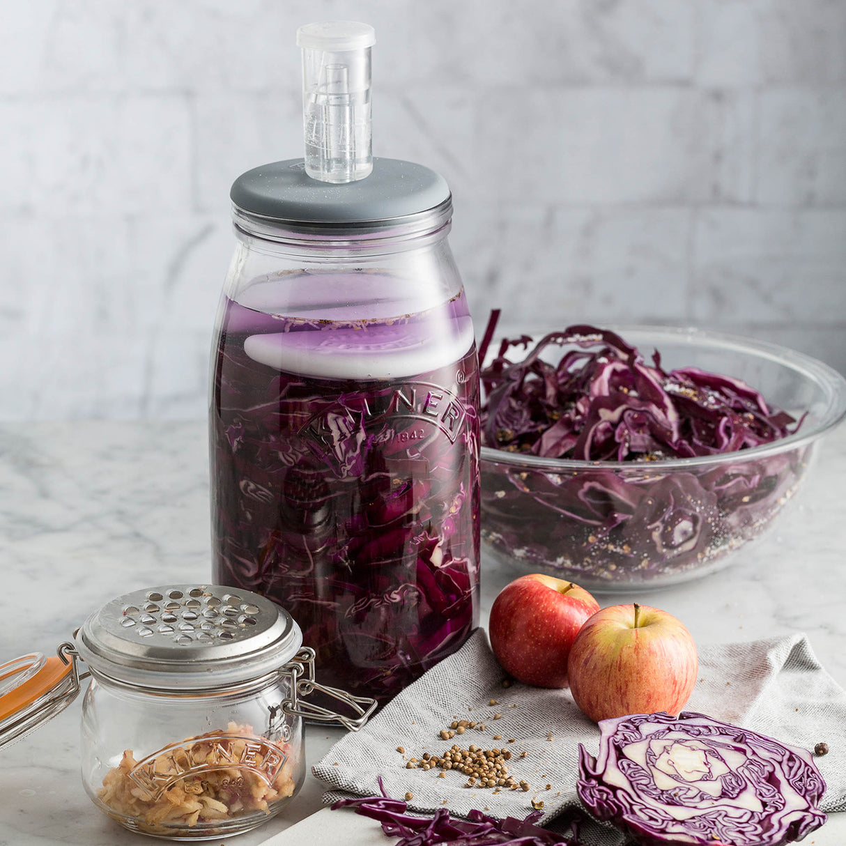 Fermentier-Set, groß, 3 Liter