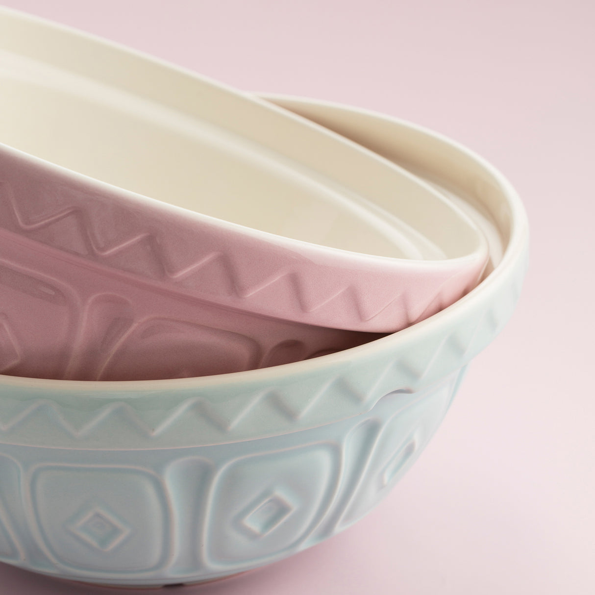 Rührschüssel, rosa