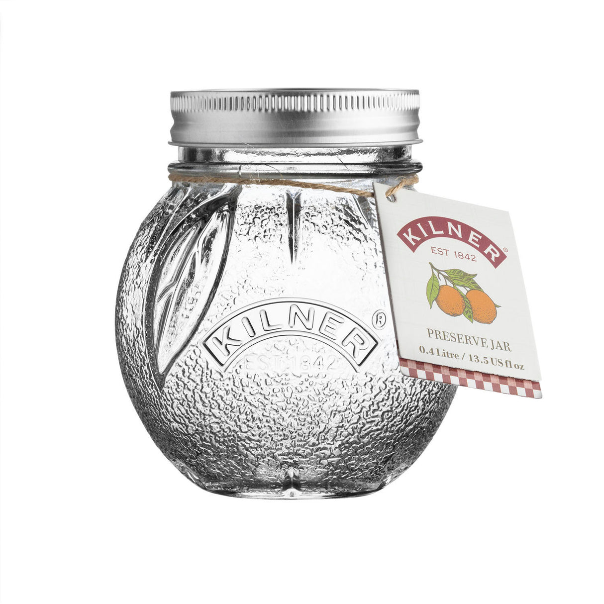 Marmeladenglas, Orange, 400 ml