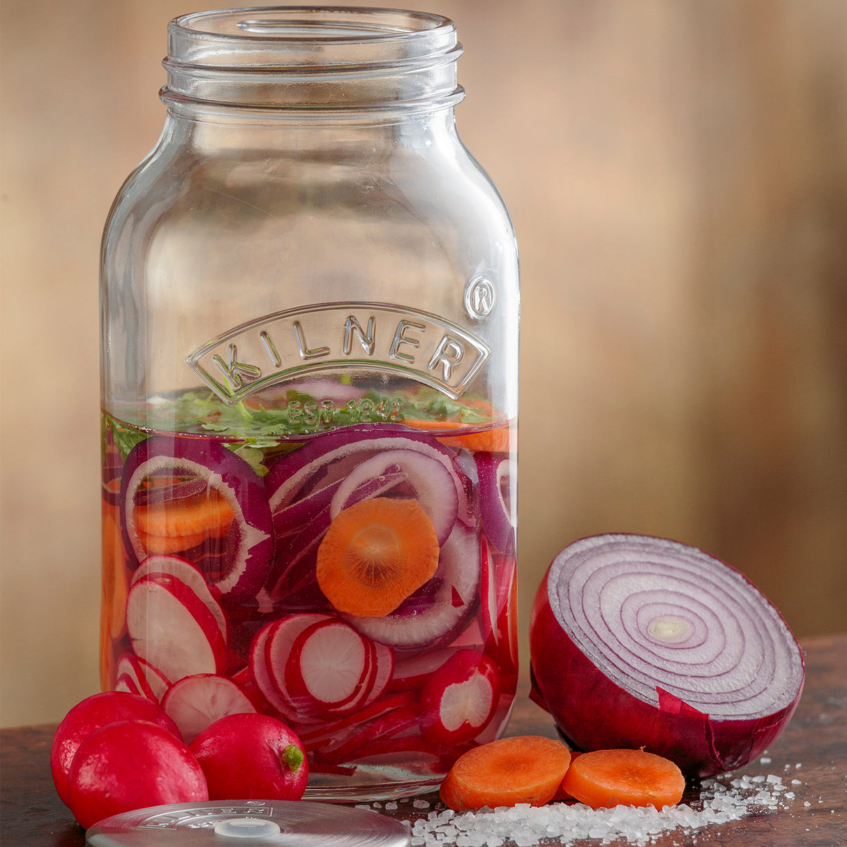 Fermentier-Set, 2 Gläser á 1 Liter