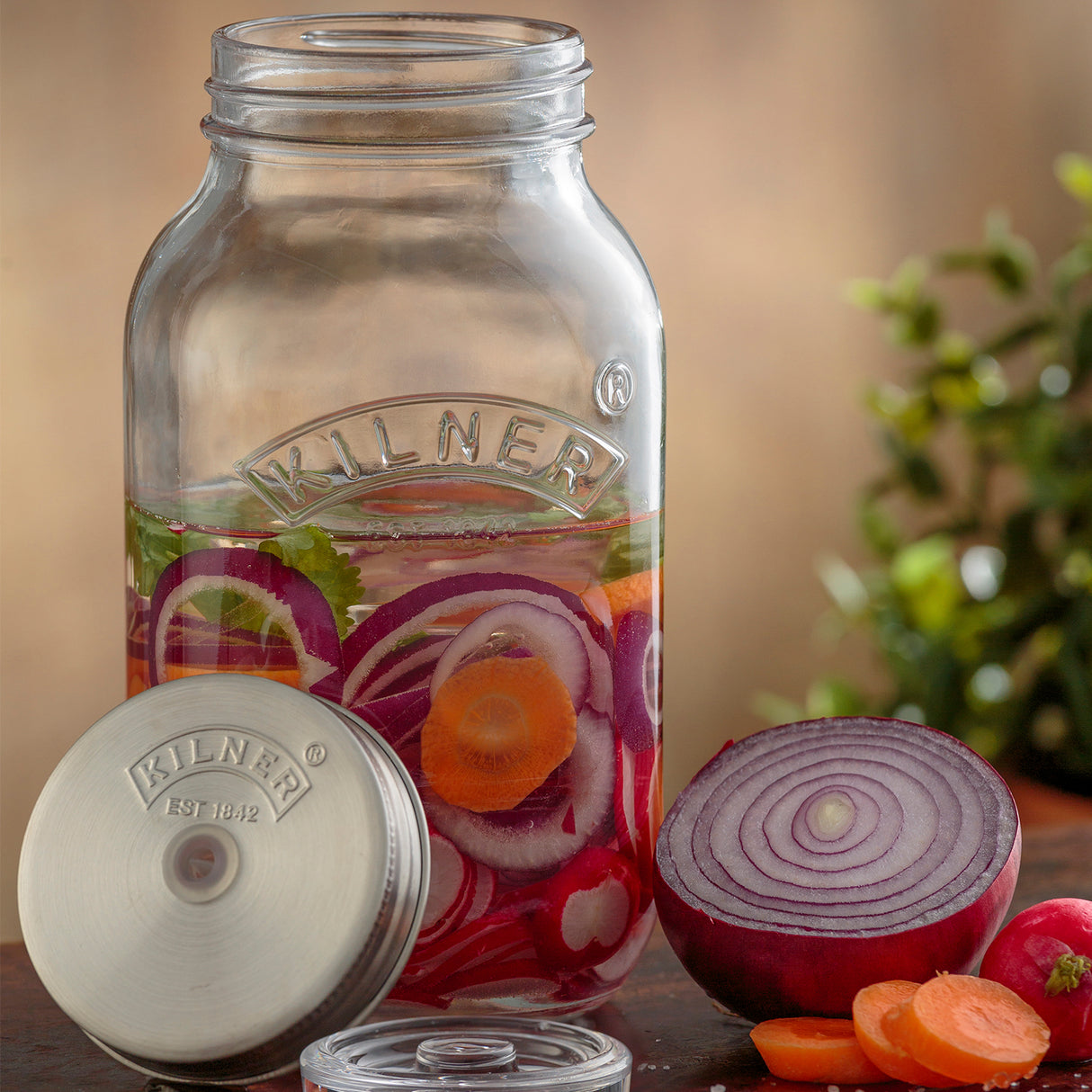 Fermentier-Set, 2 Gläser á 1 Liter