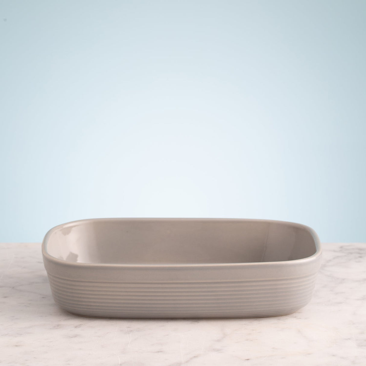 2. Wahl - Rechteckige Auflaufform, grau 2 Liter